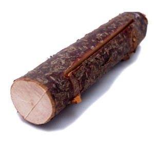 Photo Appeau à Chouette Chevêche en bois naturel