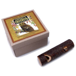 Vente Appeau à Chouette hulotte en bois naturel