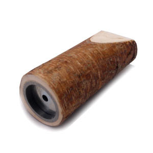 Appeau à Merle en bois naturel