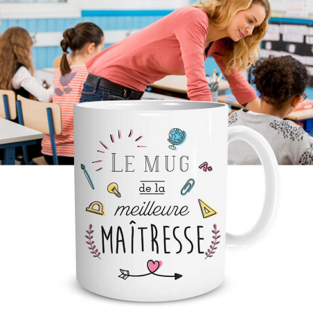 Mug de la meilleure Maîtresse