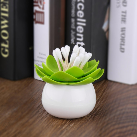 Lotus distributeur cotons-tiges ou cure-dents