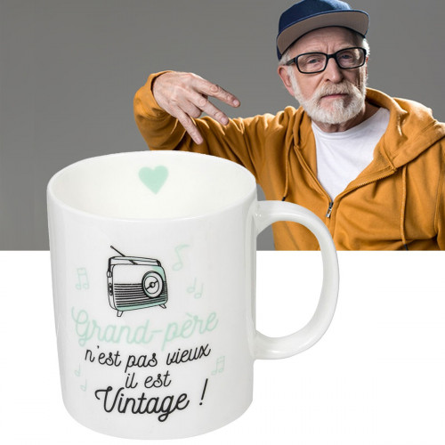 Mug grand-père vintage