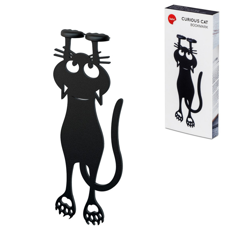 Marque-pages chat curieux