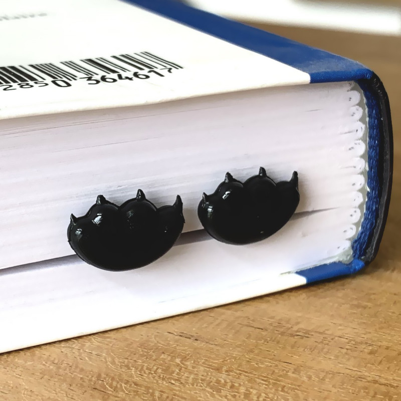 Marque-pages chat curieux