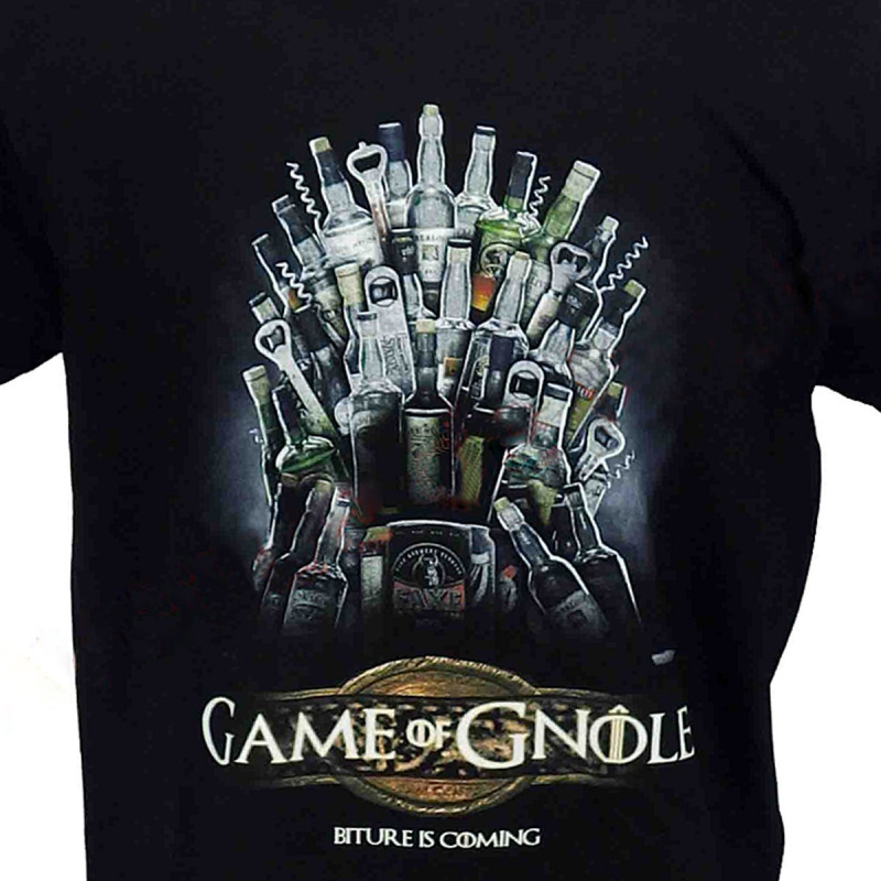 T-shirt humoristique Game of gnole taille L