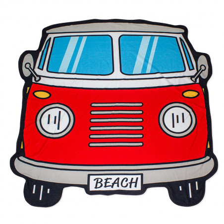 Serviette de plage géante combi VW