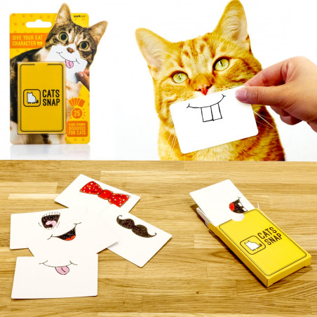 Cats snap, cartes selfie pour chats