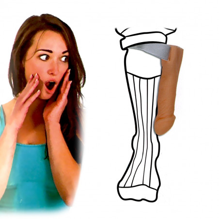 Zizi pour jambe avec élastique