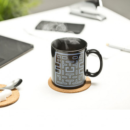 Mug Pac-Man thermoréactif