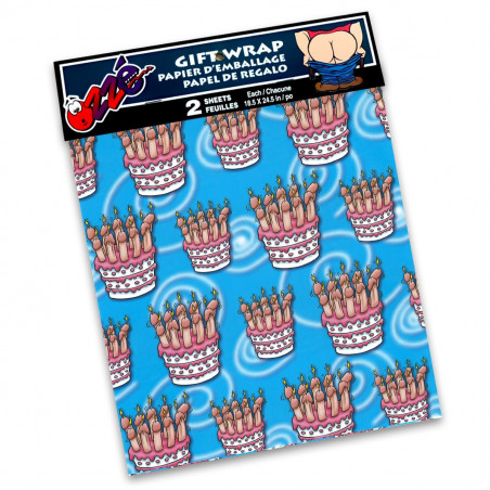 Papier cadeau coquin Anniversaire