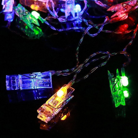 Guirlande clips photos