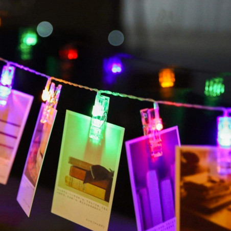 Guirlande clips photos