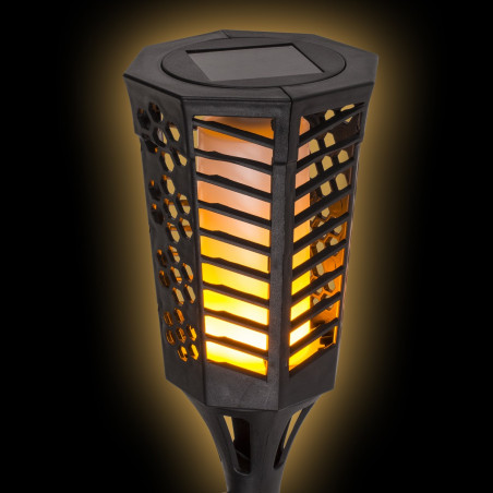 Flambeau solaire led