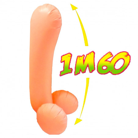 Zizi kong, le pénis  gonflable d'1m60