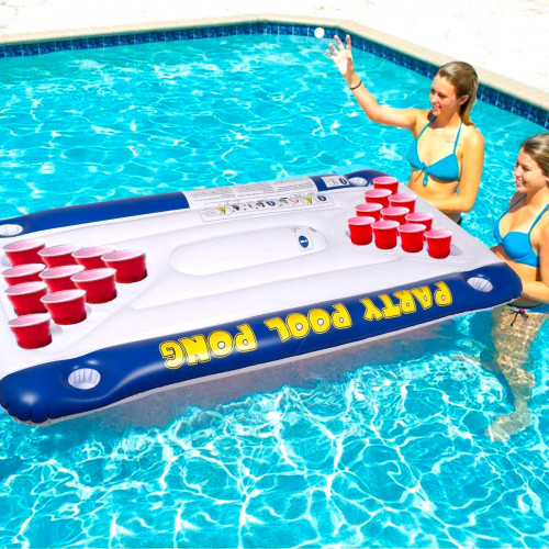 Matelas gonflable Beer Pong