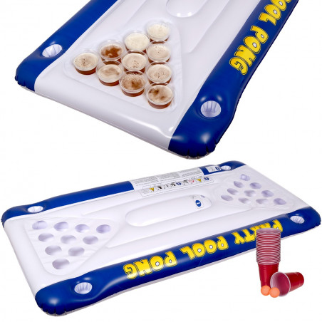 Matelas gonflable Beer Pong