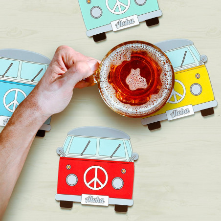 Sous-verres Combi Van x 4