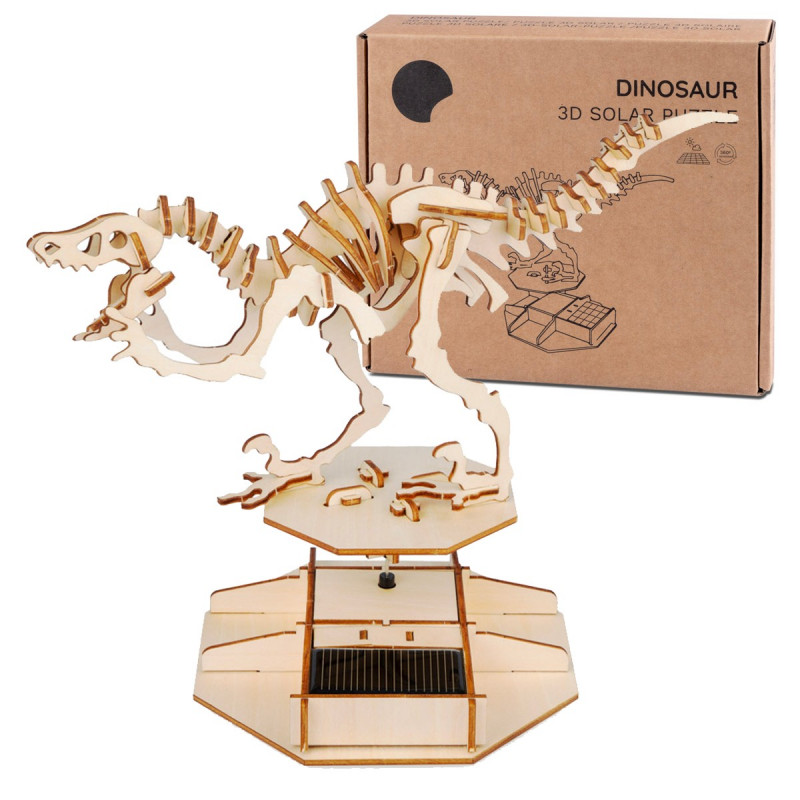 Maquette dinosaure solaire