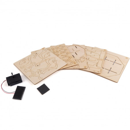 Maquette dinosaure solaire