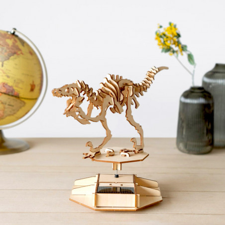 Maquette dinosaure solaire