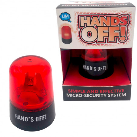 Hands off, mini alarme