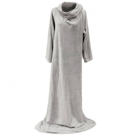 Couverture à manches grise