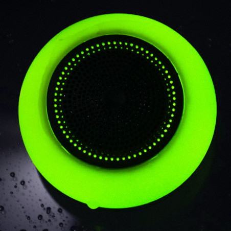 Enceinte de douche lumineuse