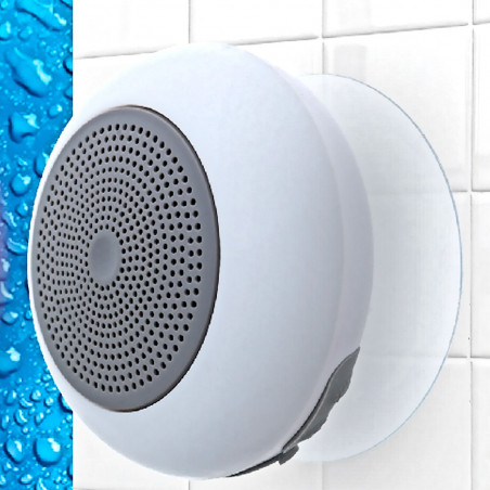 Enceinte de douche lumineuse