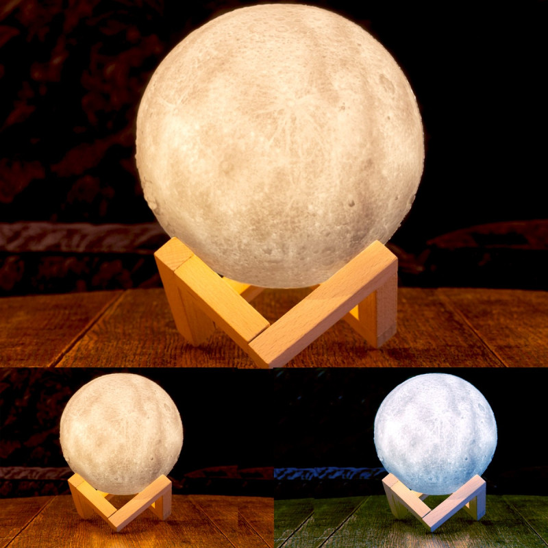 Lampe Lune rechargeable
