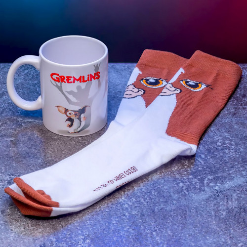 Coffret mug et chaussettes Gremlins