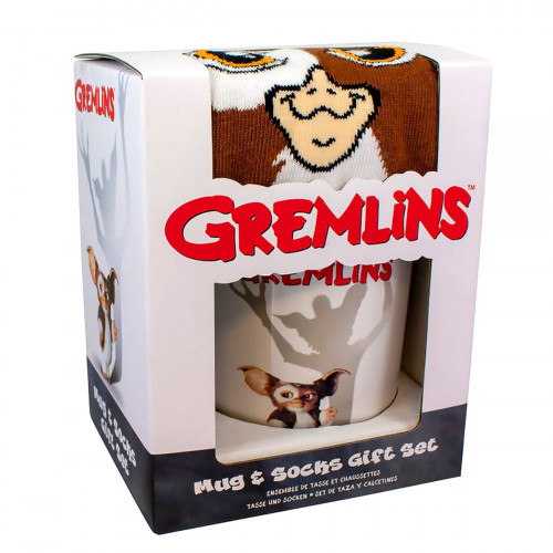 Coffret mug et chaussettes Gremlins