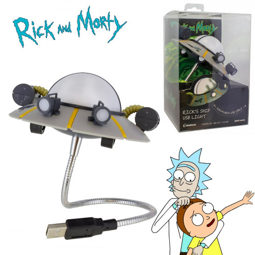Lampe usb vaisseau spatial Rick et Morty