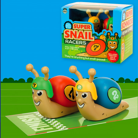 Paire d'escargots de compétition