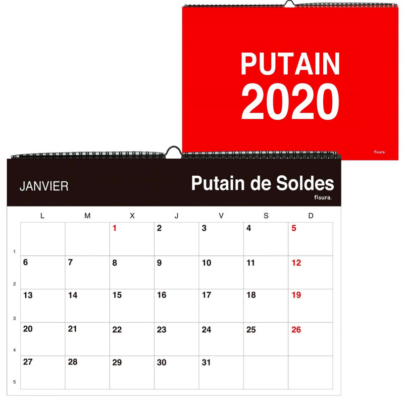 Calendrier Putain
