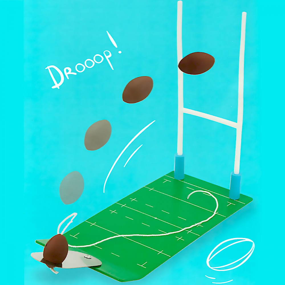 Mini jeu de rugby de bureau