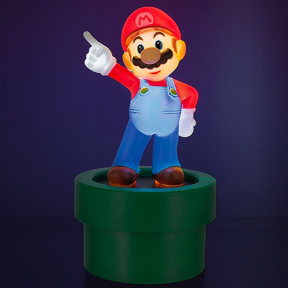 Mini lampe de chevet veilleuse sans fil Super Mario