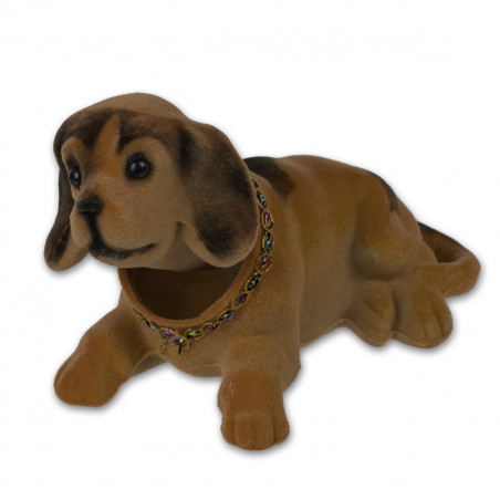 Chien qui bouge la tête