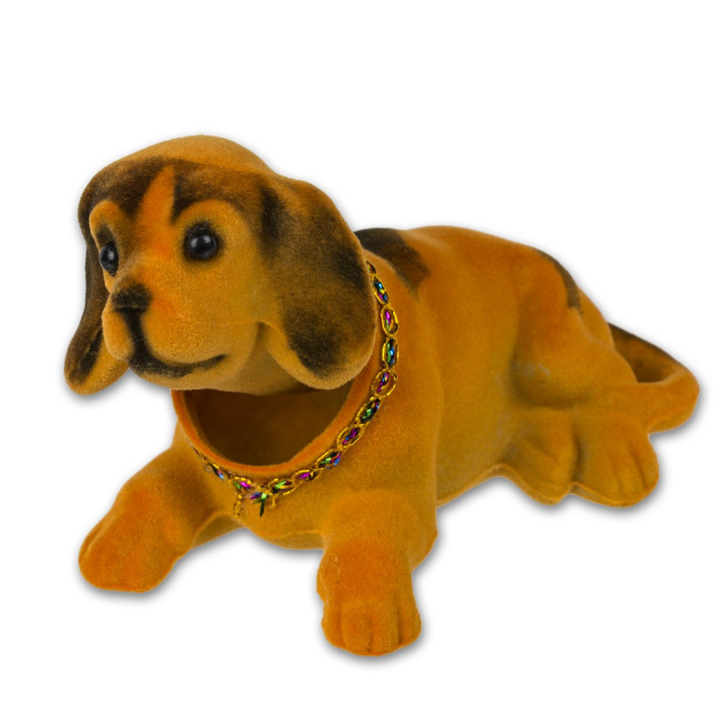 Chien qui bouge la tête