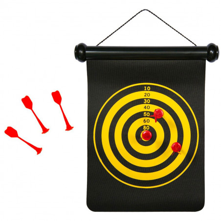 Jeu de fléchettes magnétiques réversible