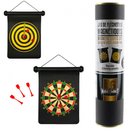 Jeu de fléchettes magnétiques réversible