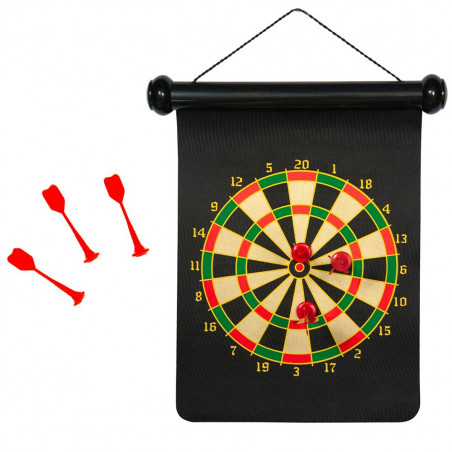 Jeu de fléchettes magnétiques réversible