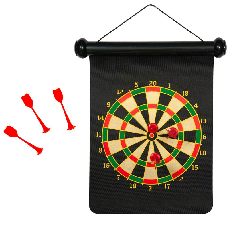 Jeu de fléchettes magnétiques réversible