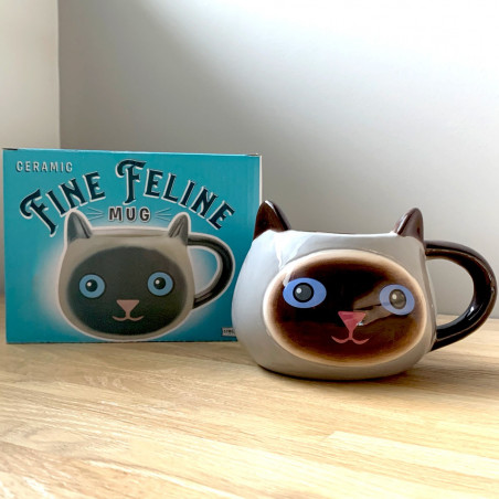 Mug chat siamois