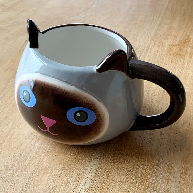 Mug chat siamois