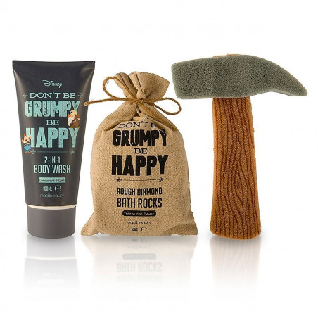 Coffret de bain Don't be grumpy Be happy