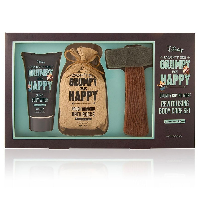 Coffret de bain Don't be grumpy Be happy