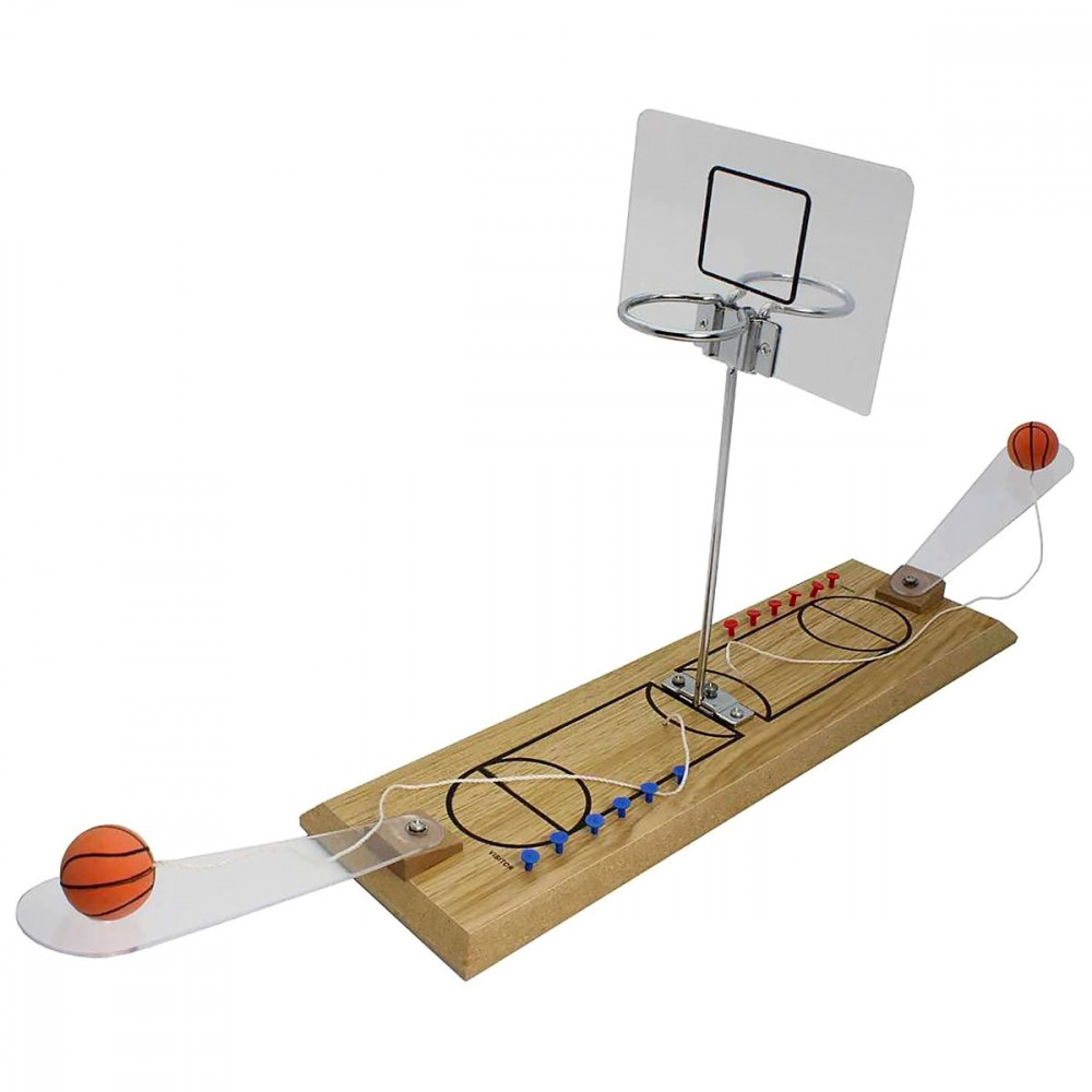 Generic Brosse avec machine de jeu basket-ball Mini double jeu de