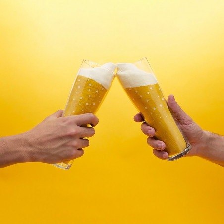 Canette chaussettes bière