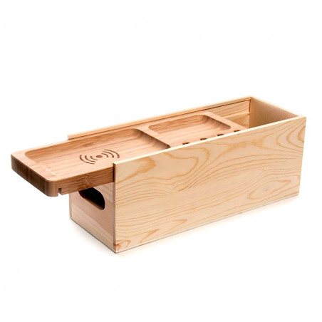 Coffret cadeau bouteille 2 en 1 chargeur Juice Box