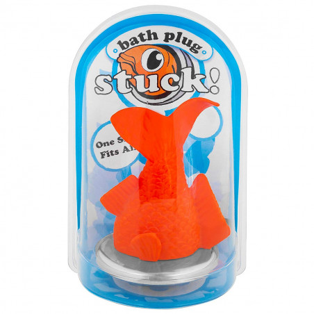 Stuck, bouchon de bain avec poisson coincé